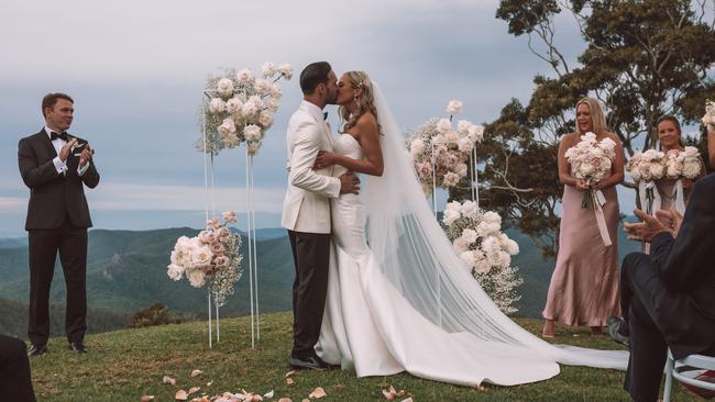 Wedding of Jack Hingert and Symeon Leslie. Picture: Celine Hogenkamp, Inshula Studio