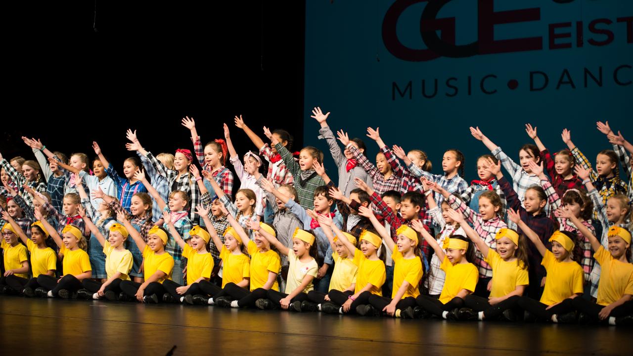 Coomera Anglican College yr 2-3 at the Gold Coast Eisteddfod. Picture: Pru Wilson Photography.