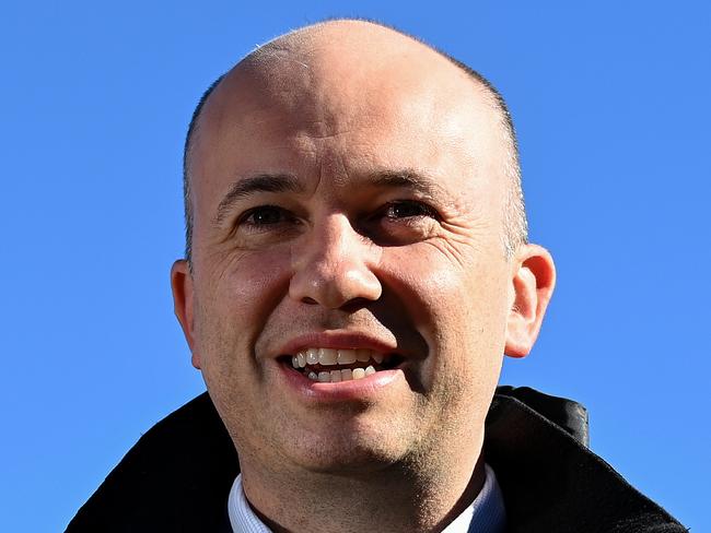 SYDNEY, AUSTRALIA - NewsWire Photos, JUNE, 12, 2021: NSW Minister for Energy and Environment, Matt Kean speaks to the media during a press conference in Manly, Sydney. Picture: NCA NewsWire/Bianca De Marchi