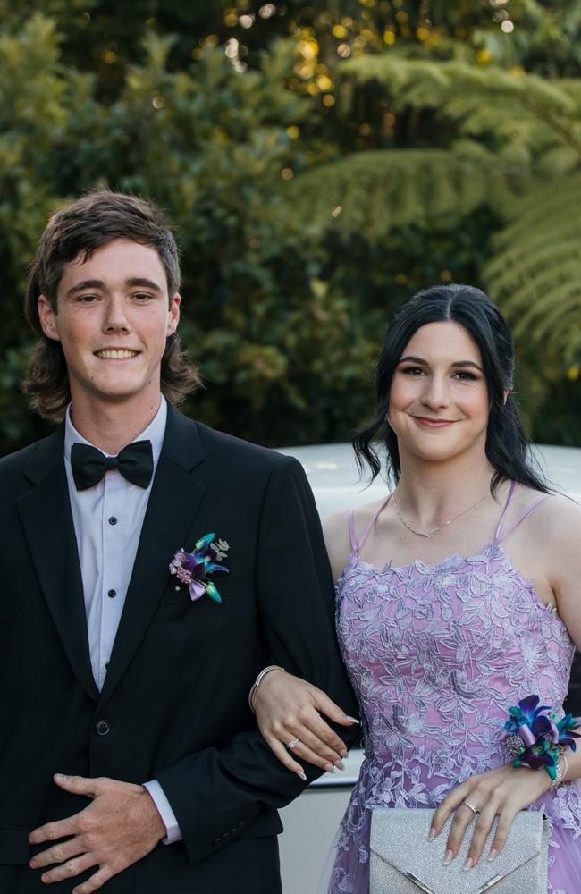 William and Shianne at the Glasshouse Christian College formal. Picture: Jordan Bull of JBull Photography