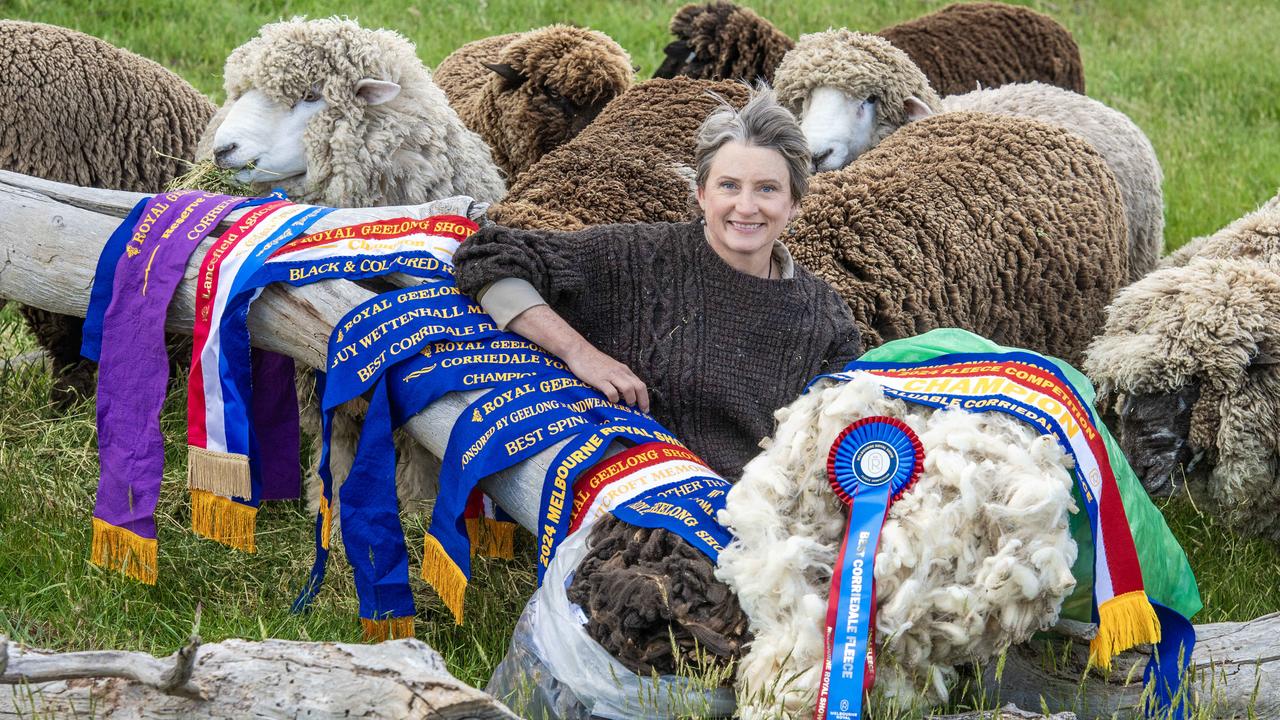 First-gen farmer earns ‘fleece trifecta’ at Victoria’s major shows