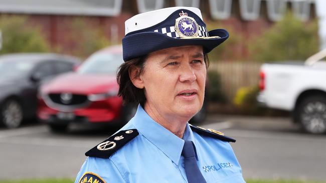 Donna Adams Tasmania Police Commissioner. Picture: Nikki Davis-Jones