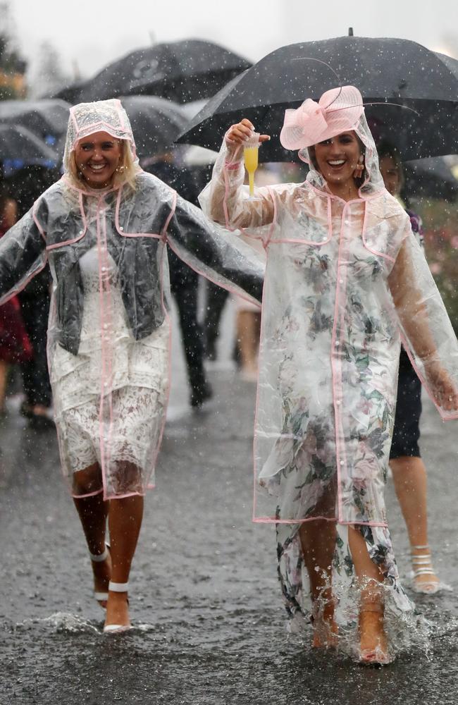 Come to the races, they said. It’ll be great, they said. Picture: Alex Coppel
