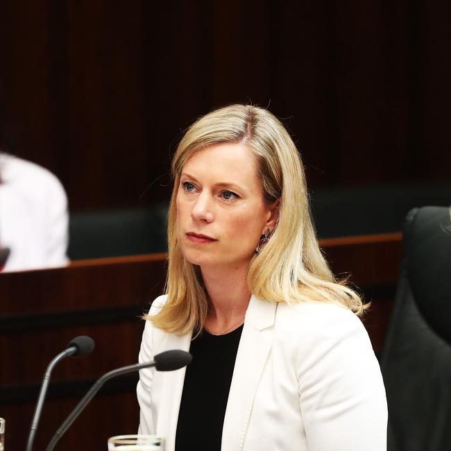 Labor leader Rebecca White. Picture: ZAK SIMMONDS