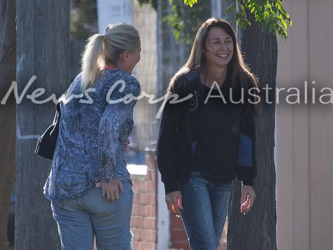  Yvette Nikolic, pictured the day after flying back from Fiji, was in good spirits. Picture: Matrix for News Corp Australia