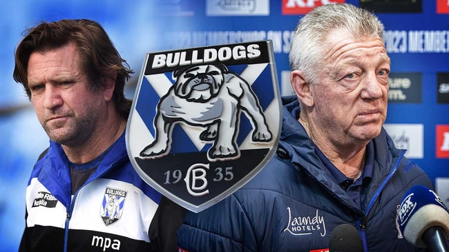 Phil Gould has blamed Bulldogs' current crisis on the Des Hasler era.