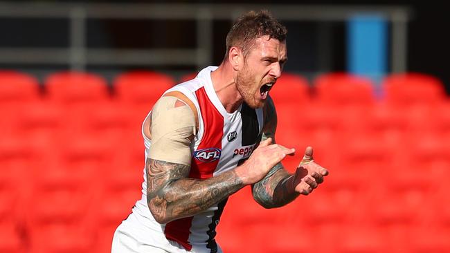 Tim Membrey and the Saints will be determined to bounce back after a poor loss to Fremantle last week. Picture: Getty Images