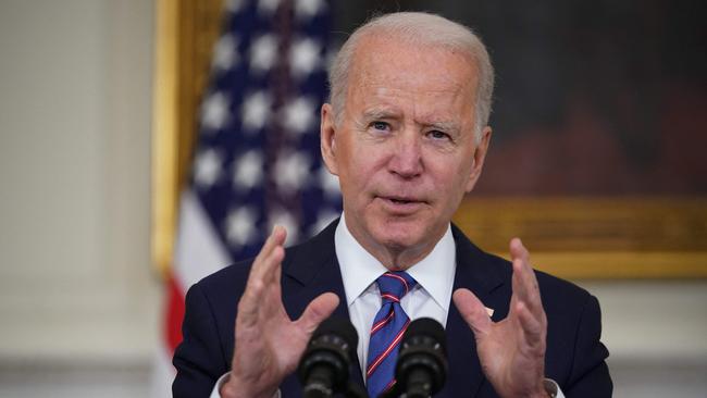 US President Joe Biden suggested New York should host the All-Star game. Picture: AFP