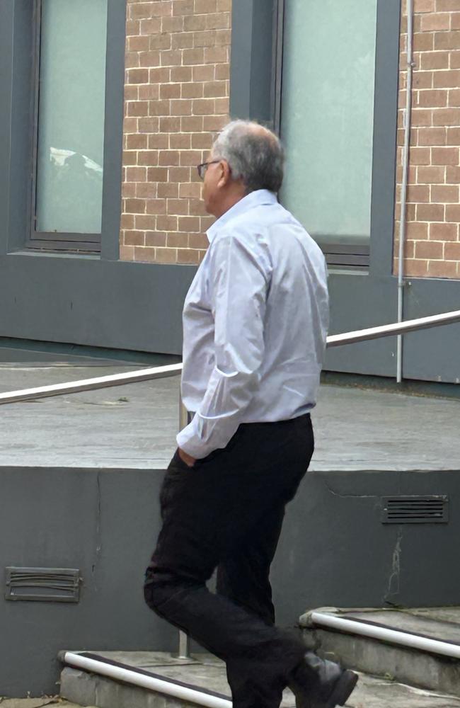 Garry Alan Randall, 61, leaving Wyong Local Court after being sentenced. Picture: News Local