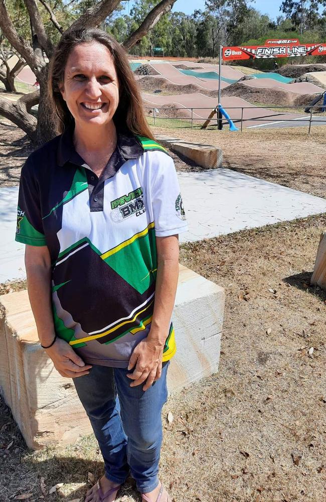 Ipswich BMX Club president Karley Bryce. Picture: David Lems