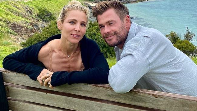 Chris Hemsworth and Elsa Pataky travelled to Lord Howe. Picture: chrishemsworth/Instagram