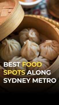 Best food spots along Sydney Metro