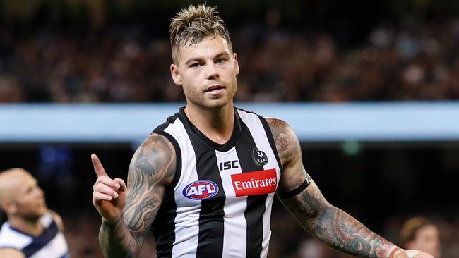 Jamie Elliott’s return from injury will help offset Jaidyn Stephenson’s suspension. Picture: Dylan Burns/AFL Photos.