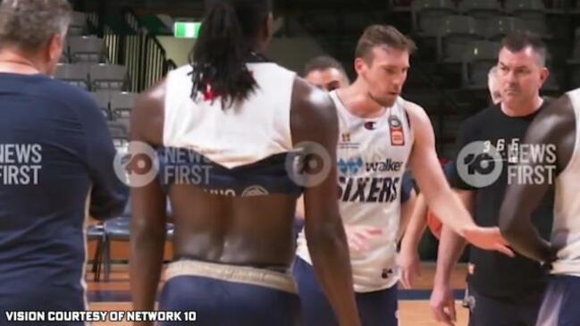 36ers captain UNLEASHES foul mouth spray