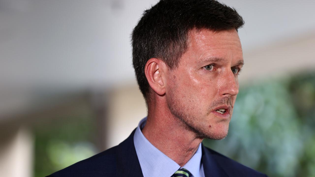 Transport and Main Roads Minister Mark Bailey is at the heart of the mangocube scandal after he used his private email for government business. Picture: Tara Croser