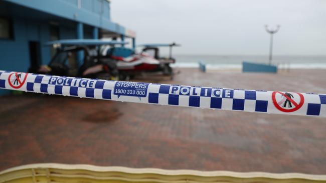 All beaches in Sydney’s eastern suburbs were closed last Sunday, including Bondi, Tamarama, Maroubra and Coogee. Picture John Grainger