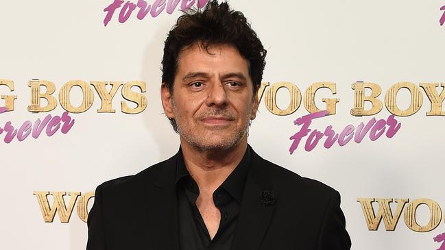 Vince Colosimo on the red carpet at the Palais Theatre in St Kilda for the Wog Boys Forever movie premiere. Picture: Josie Hayden