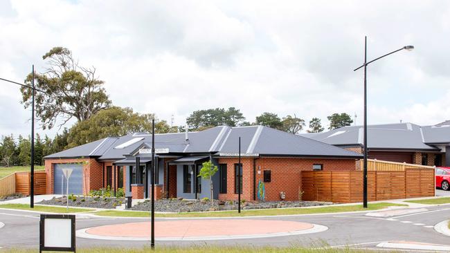 House and land packages offered in the housing estate near the farm. Picture: Mark Stewart