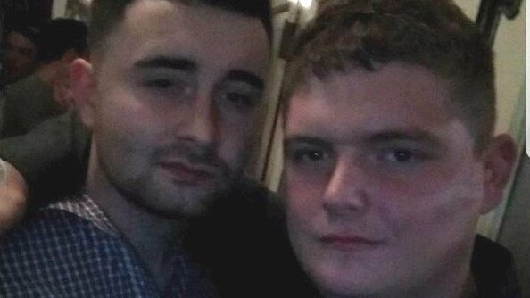 Irish housemates Christopher McLaughlin (left) and Nathan Kelly have been found not guilty of murdering Mr Tavelardis. Picture: Facebook