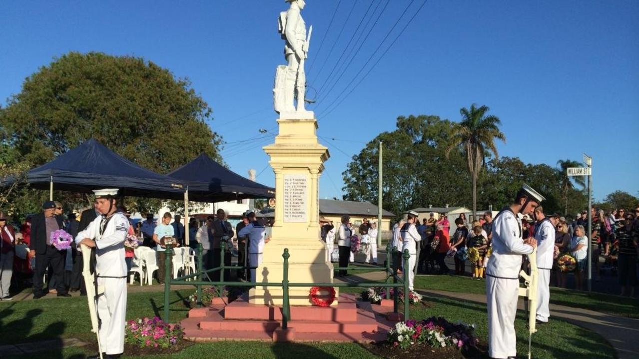 The Anzac Day services will be located at the Howard Cenotaph on the corner of William and Steley Streets, Howard. Photo Robyne Cuerel / Fraser Coast Chronicle