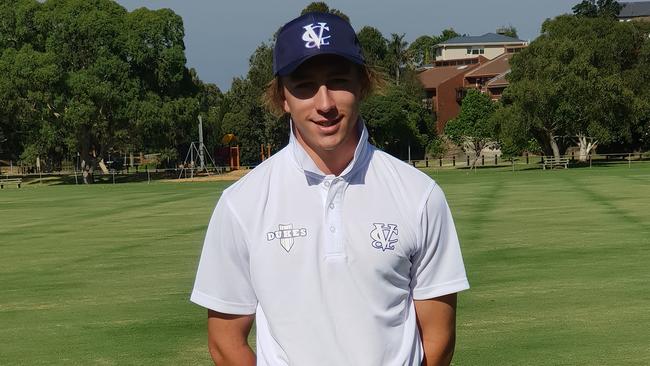 Sunraysia's Jayden Hunt is a former under-21 Victoria Country player. Picture: Sunraysia Cricket League.