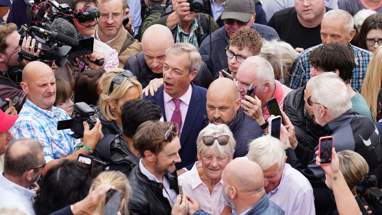 Farage draws a crowd like 'no other politician' says UKIP leader Lois Perry