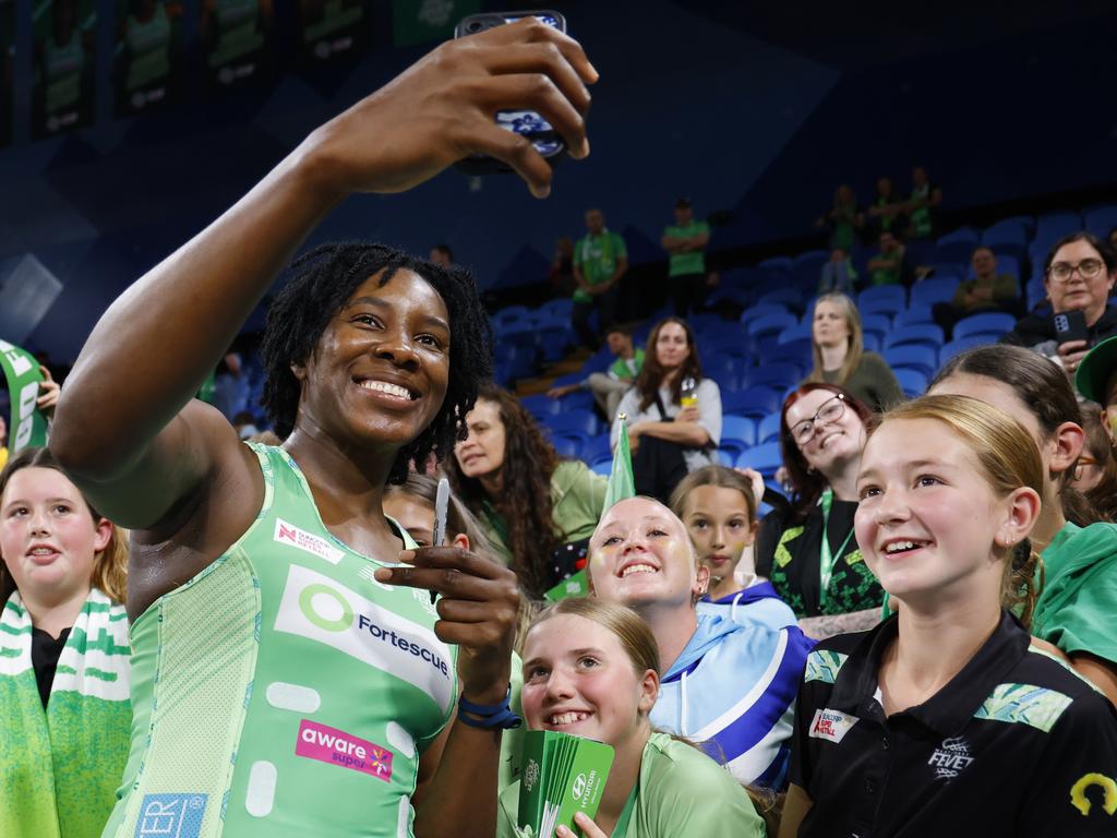 West Coast fans over the moon to have Jhaniele Fowler-Nembhard back. Picture: James Worsfold/Getty Images