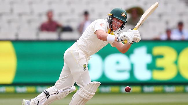 Marcus Harris during the Third Test against India at the Melbourne Cricket Ground. Picture: Michael Dodge/Getty Images