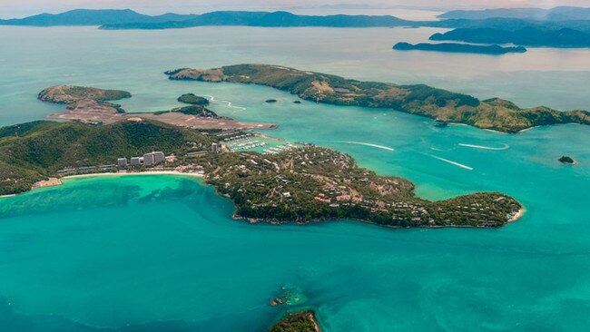 A young boy has been airlifted to Mackay Base Hospital after a near drowning at a Pool on Hamilton Island