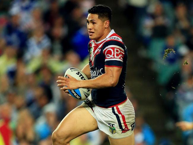 Tuivasa-Sheck played 84 games for the Roosters before joining the Warriors in 2016. Picture: Mark Evans