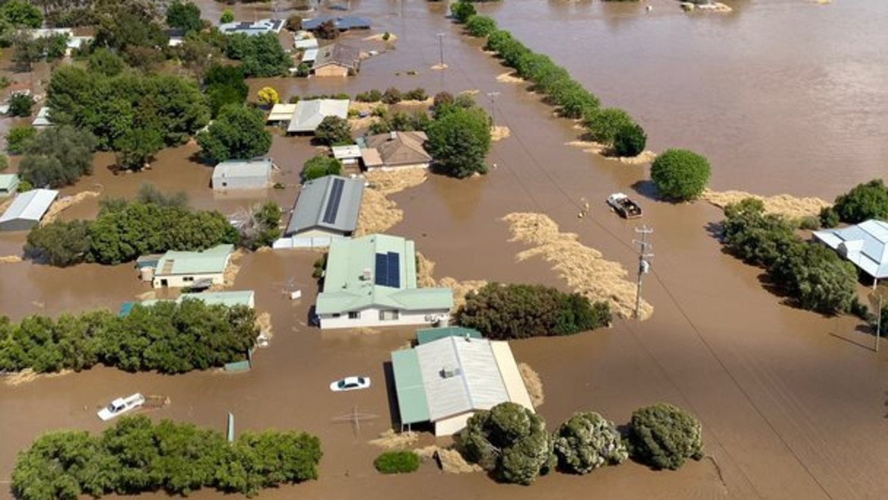 Many campers told the crew it was not raining when they went to sleep but that they woke up to water rising halfway up their caravans.