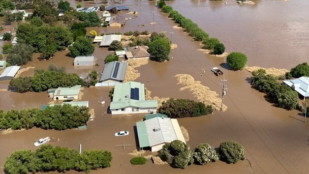 Many campers told the crew it was not raining when they went to sleep but that they woke up to water rising halfway up their caravans.