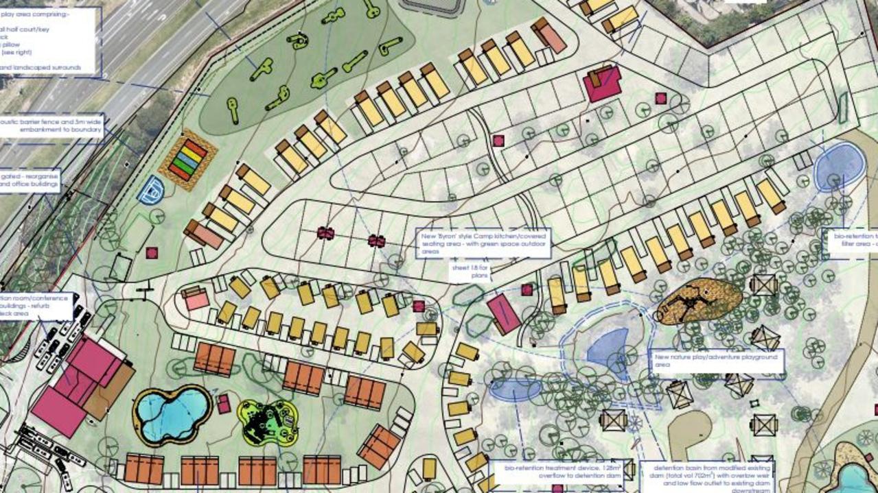 Discovery Parks has revealed plans for its proposed tourist park at Steve Irwin Way, Glenview.