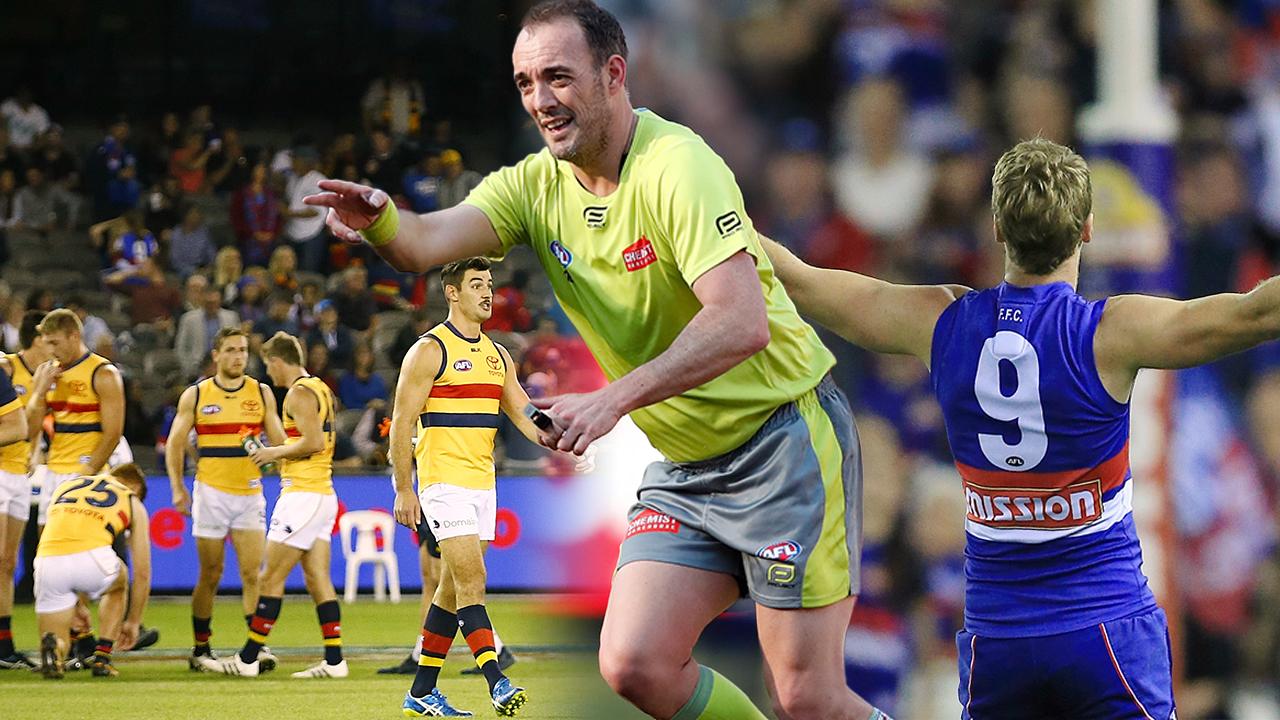 Missing ump sparked fury with 17 free kicks to 1. He then bought a new home