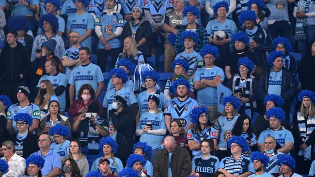 Blues fans didn’t get to watch a home Origin in 2021.