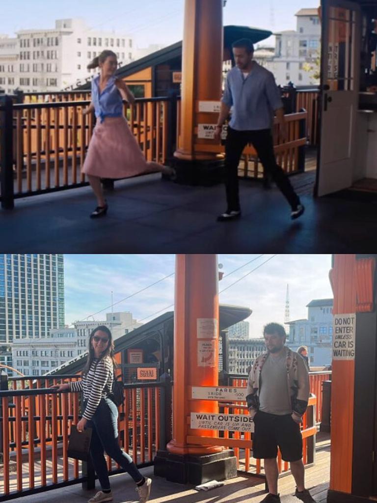 And a scene recreated from La La Land. Picture: SetJetters/Facebook