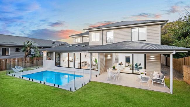 AFL star Lachie Neale's new home in Seven Hills, Brisbane.