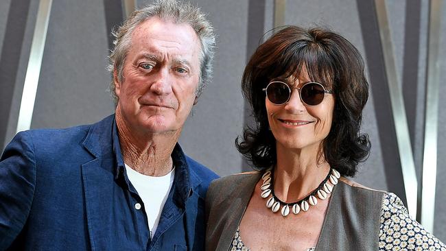 Bryan Brown and his director wife Rachel Ward have formed a successful creative partnership as well as their long marriage. Picture: AAP