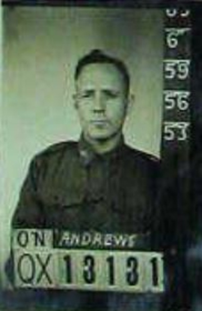 Sapper Albert Edward Andrews.