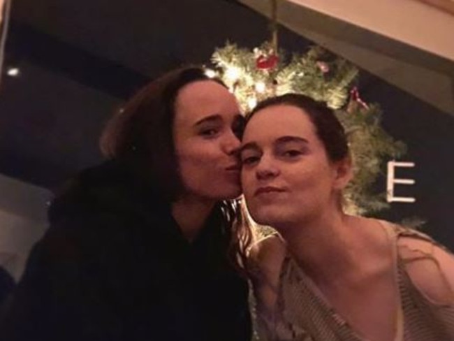Ellen Page has married her partner Emma Portner. Picture: Instagram