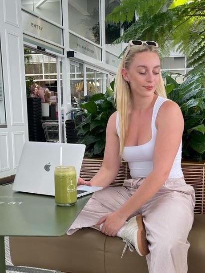 She's enjoying focusing on her lifestyle. Picture: TikTok/EllieKate