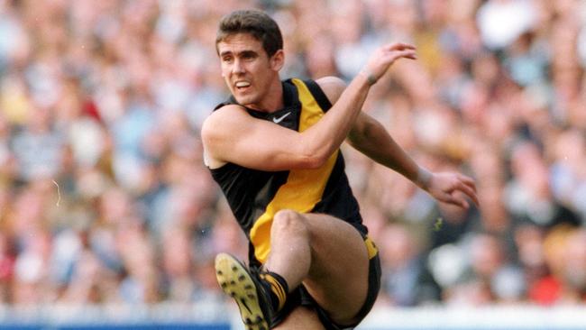 Leon Cameron learned to kick on the left foot.