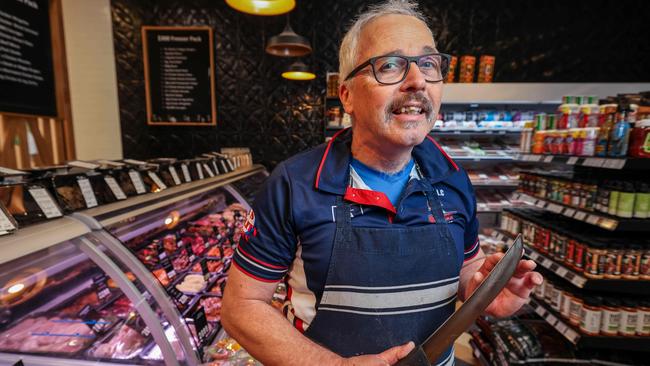 James Dixon, 63, lost his butcher’s shop in July, a career he has pursued for more than 40 years. Picture: Russell Millard Photography