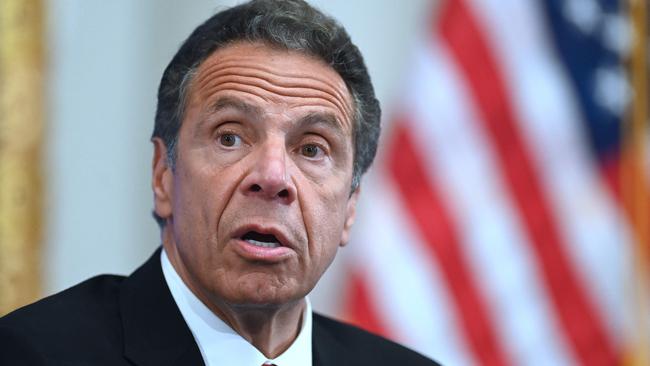 New York Governor Andrew Cuomo. Picture: AFP