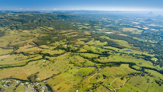 Aerial photo of Caboolture West, which is set to boom.