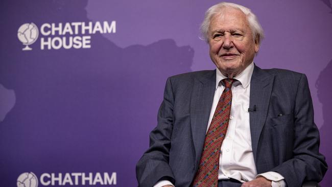 Sir David Attenborough says wealthy countries have a moral responsibility to bear the cost of poor countries. Picture: Getty Images