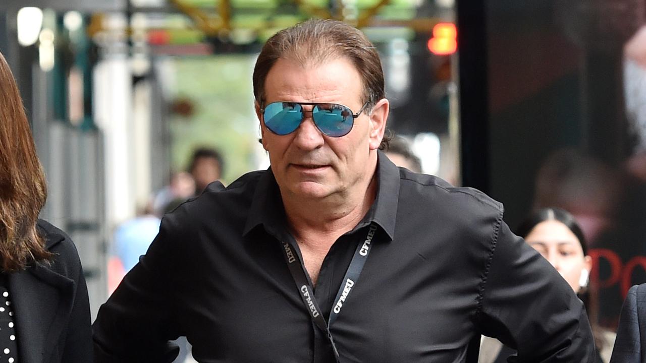 CFMEU Victorian secretary John Setka announced he was resigning late on Friday over what he claimed were ongoing false allegations about the union. Picture: NewsWire / Nicki Connolly.