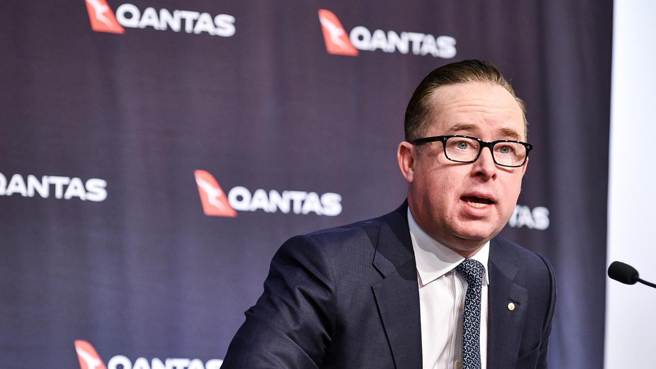 Qantas CEO Alan Joyce. Picture: NCA NewsWire/Flavio Brancaleone