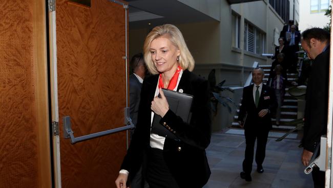 15/05/2019: Non-executive director Catherine Brenner arriving at the Coca Cola Amatil annual general meeting in North Sydney on Tuesday. Hollie Adams/The Australian