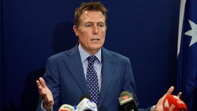 Christian Porter identifies himself as the unnamed cabinet minister accused of raping a 16-year-old girl. Picture: AFP